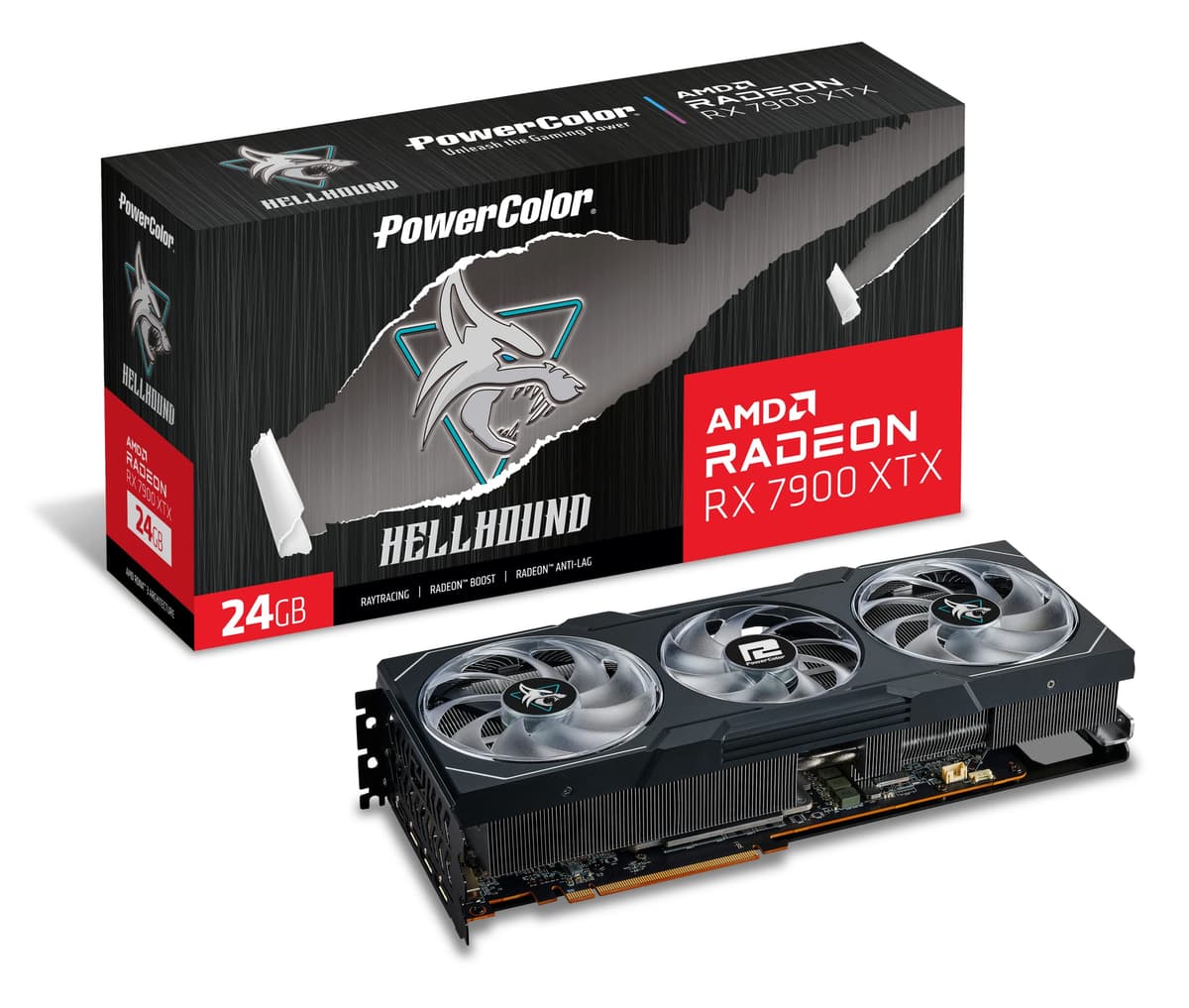 PowerColor Hellhound AMD Radeon RX 7900 XTX 24GB RX7900XTX24G-L/OC