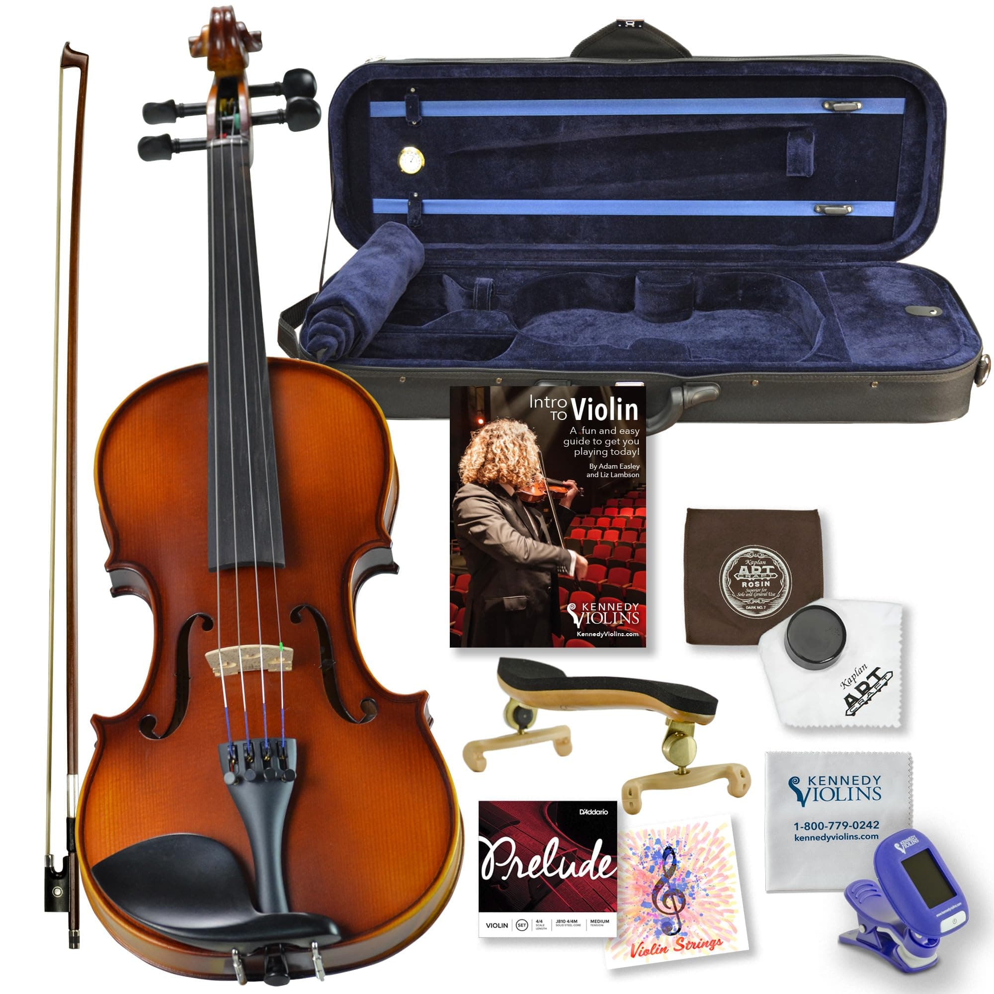 Conjunto de violín Kennedy G1 tamaño ½