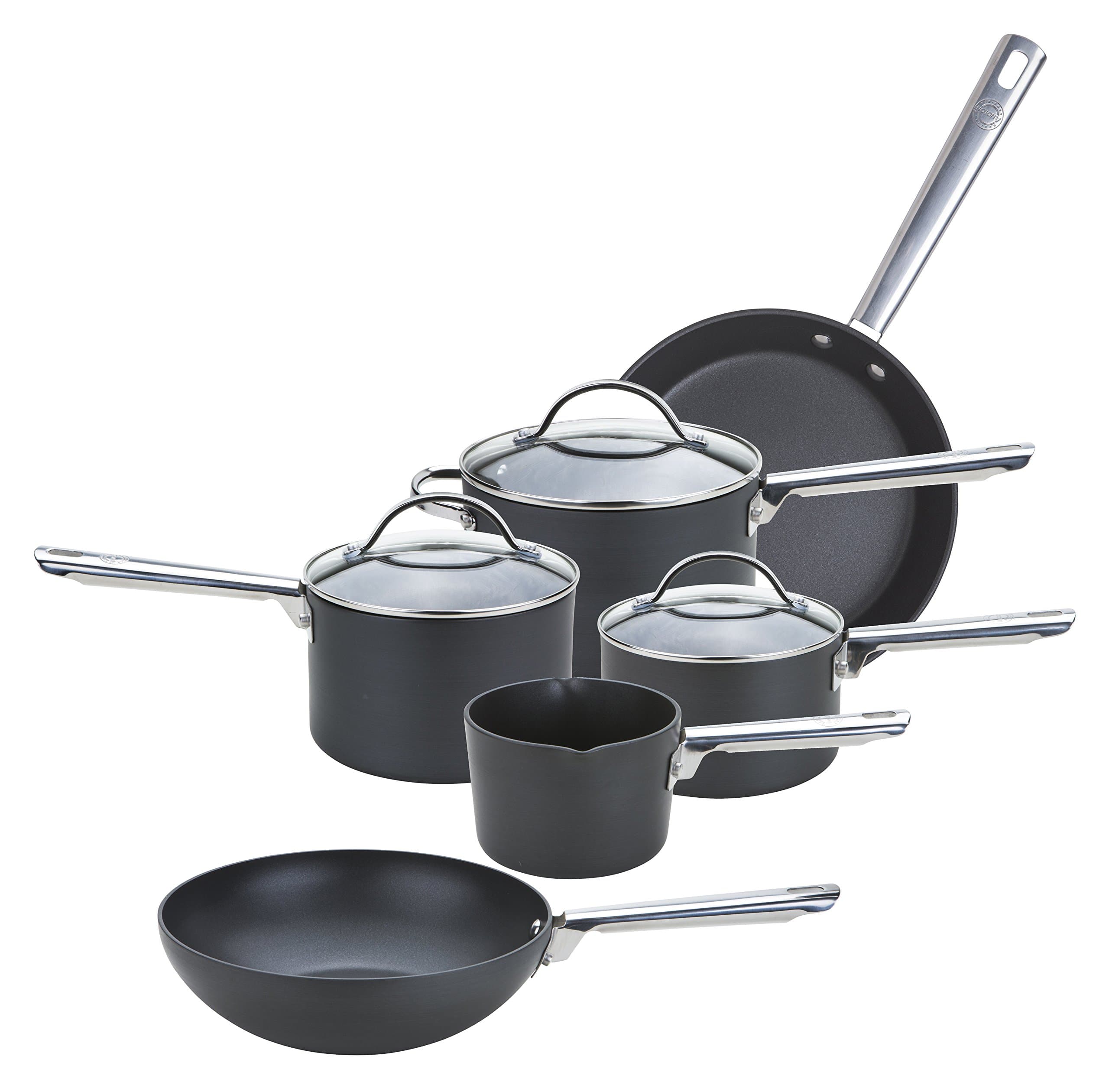 Anolon Professional Set de 6 Piezas Hard Anodised Negro 61325