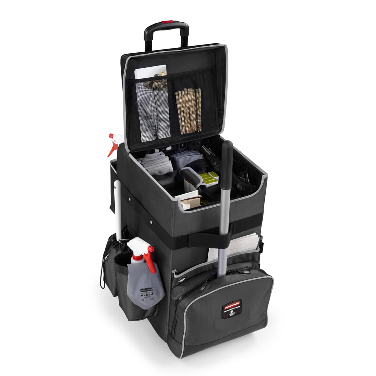 Rubbermaid Executive Quick Cart 1902465 Carro Móvil para Tareas de Limpieza