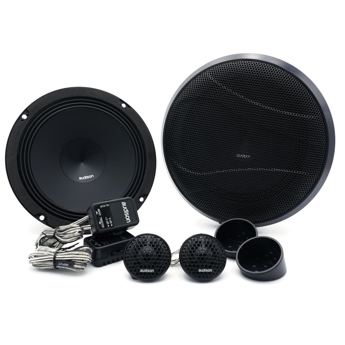 Audison APK 165 Prima Series 6.5" Juego de componentes coaxiales 2 vías; AP 1 + AP 6.5 + Rejillas