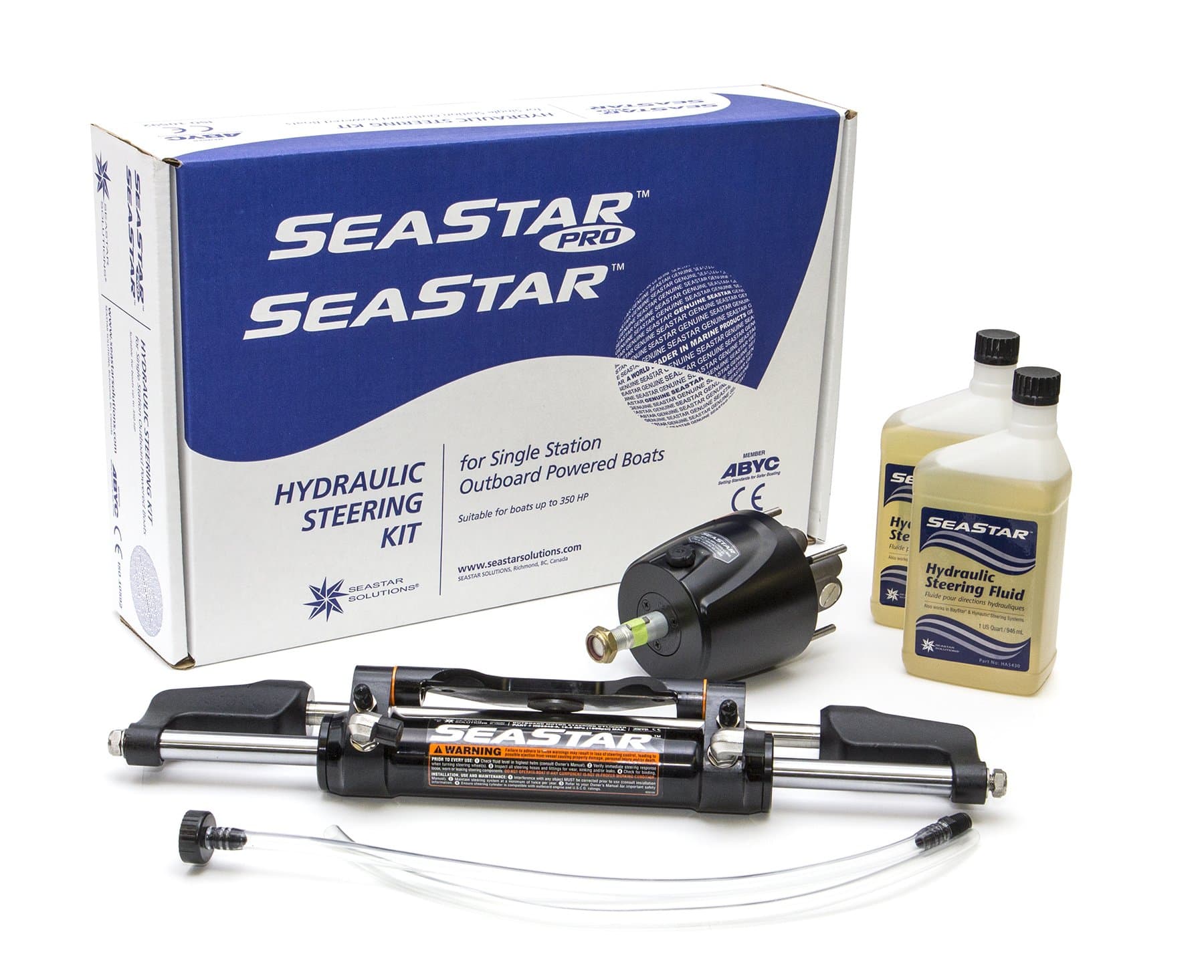 SeaStar HK6400A-3 Kit de dirección hidráulica (sin mangueras)