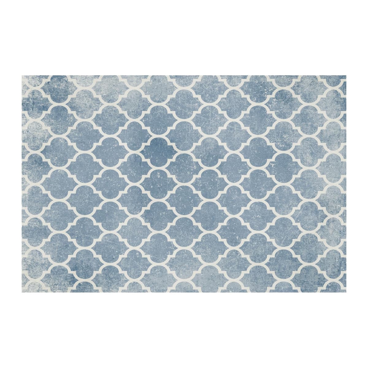 Carolina Creekhouse Alfombra Vinílica Ava 042251CJ Azul 6'x8'