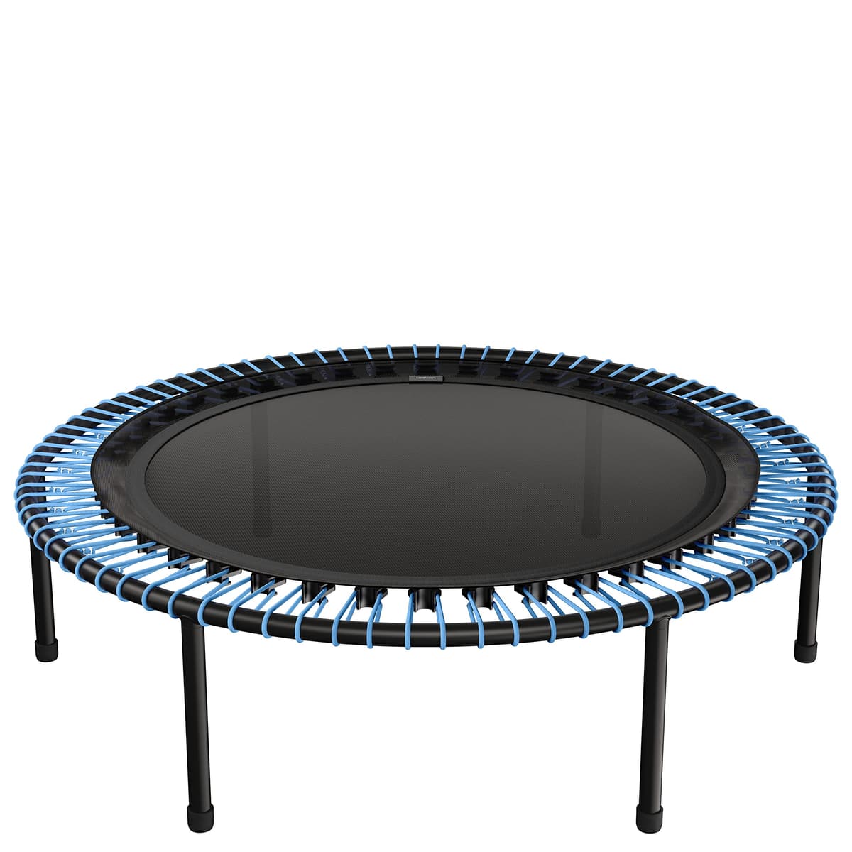 bellicon trampolín fitness 39" azul con patas roscadas y suspensión de bungee (hasta 330 lbs)