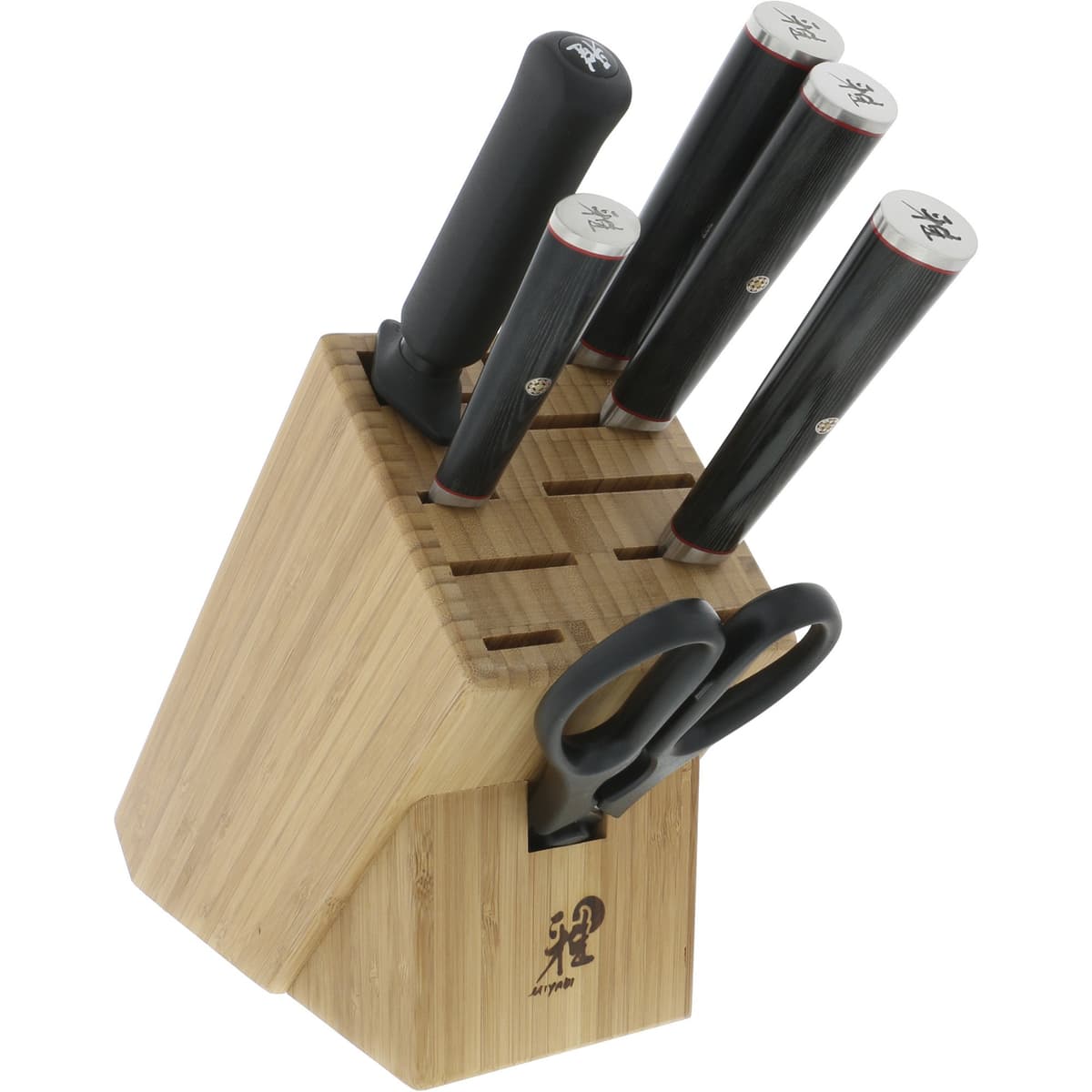 MIYABI Kaizen juego de bloque de cuchillos de 7 piezas 34180-000