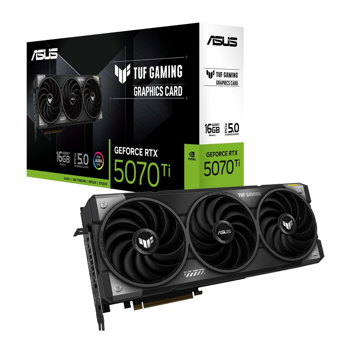 ASUS TUF Gaming GeForce RTX 5070 Ti 16GB GDDR7 PCIe 5.0 TUF-RTX5070TI-16G-GAMING