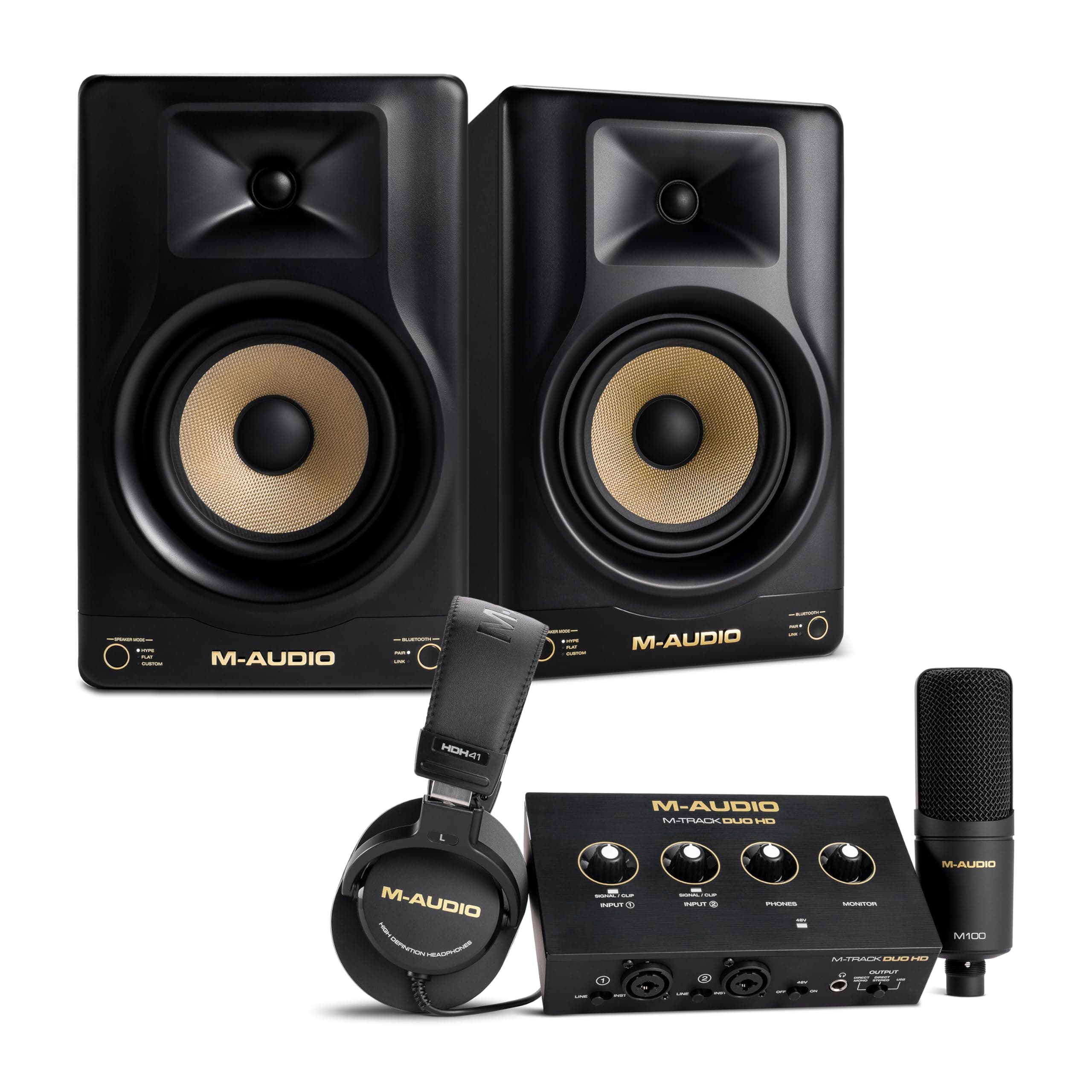 Bundle M-AUDIO Forty Sixty + M-Track Duo HD Interface (Kit Estudio)