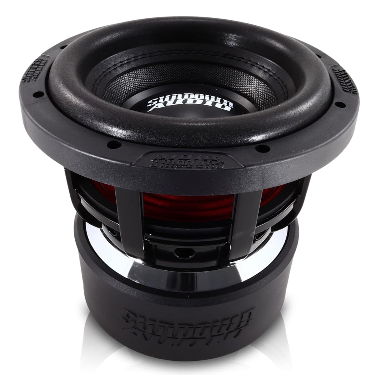 Sundown Audio X v.4 Subwoofer de 8" Doble 2 Ohm - 1000 W RMS, Imán Triple Apilado, Bobina de 3", Surround Mega-Roll v.2, Alta Excursión 19 mm Xmax, Graves Profundos Optimizado para Cajas Pequeñas Bass-Reflex X-8 V.4 D2