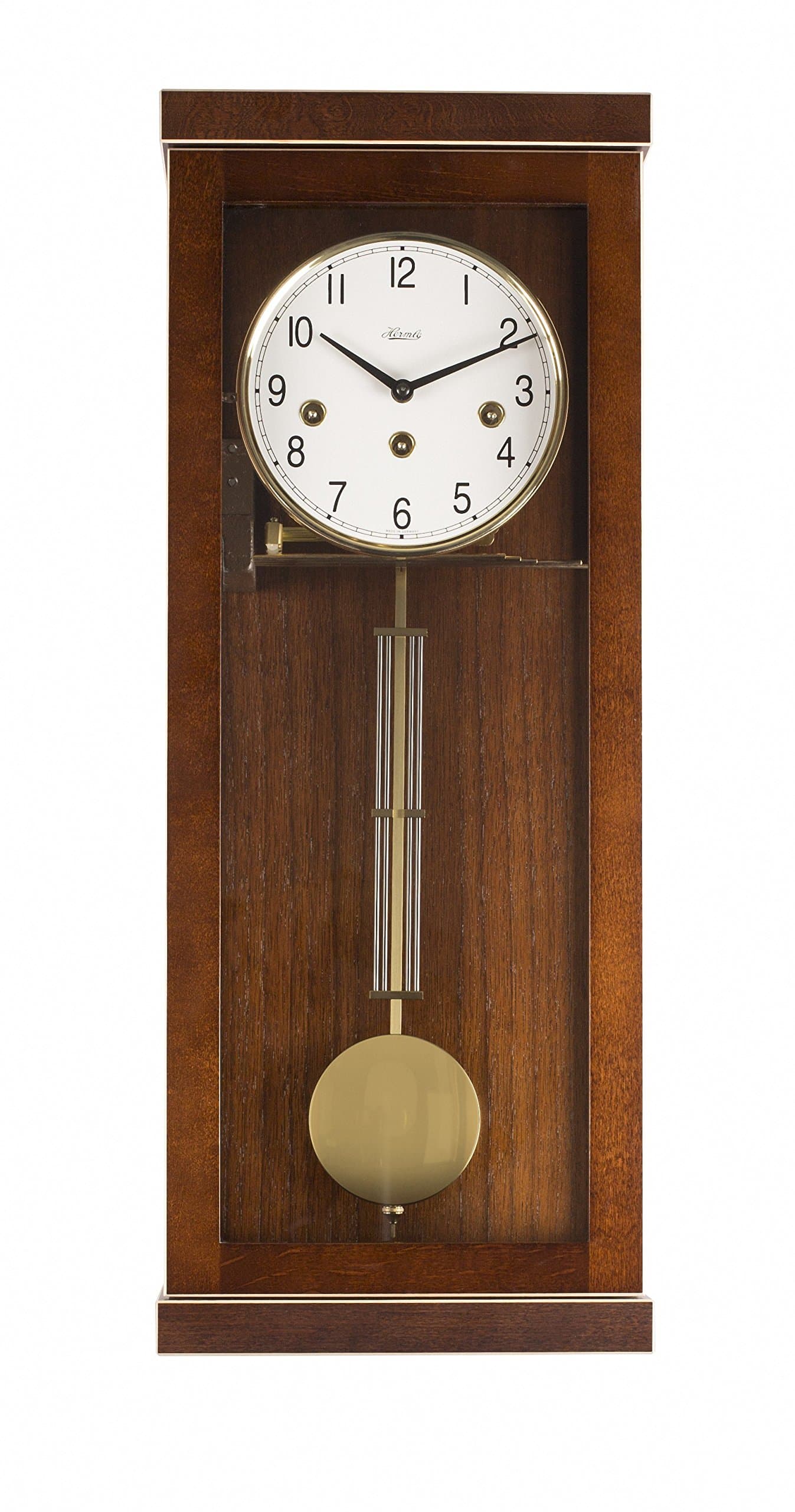 Hermle Reloj de pared, Madera, 1, 57cm x 22,5cm x 13 cm HE 70989-030341