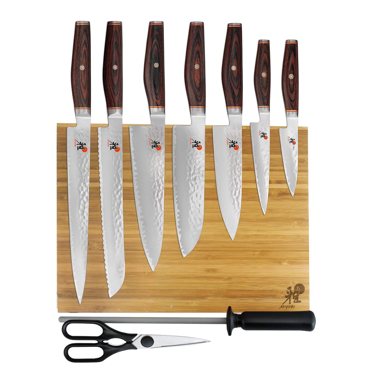 MIYABI Juego de Cuchillos Artisan con Bloque Magnético 34080-003