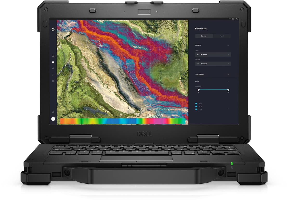 Dell Latitude Rugged Extreme 7330 Portátil (2022) Táctil | 13.3" 1920x1080 FHD | Core i7-1185G7 - SSD 512GB - 16GB RAM | 4 núcleos @ 4.4 GHz Win 11 Pro Negro Latitude Rugged Extreme 7330 Laptop