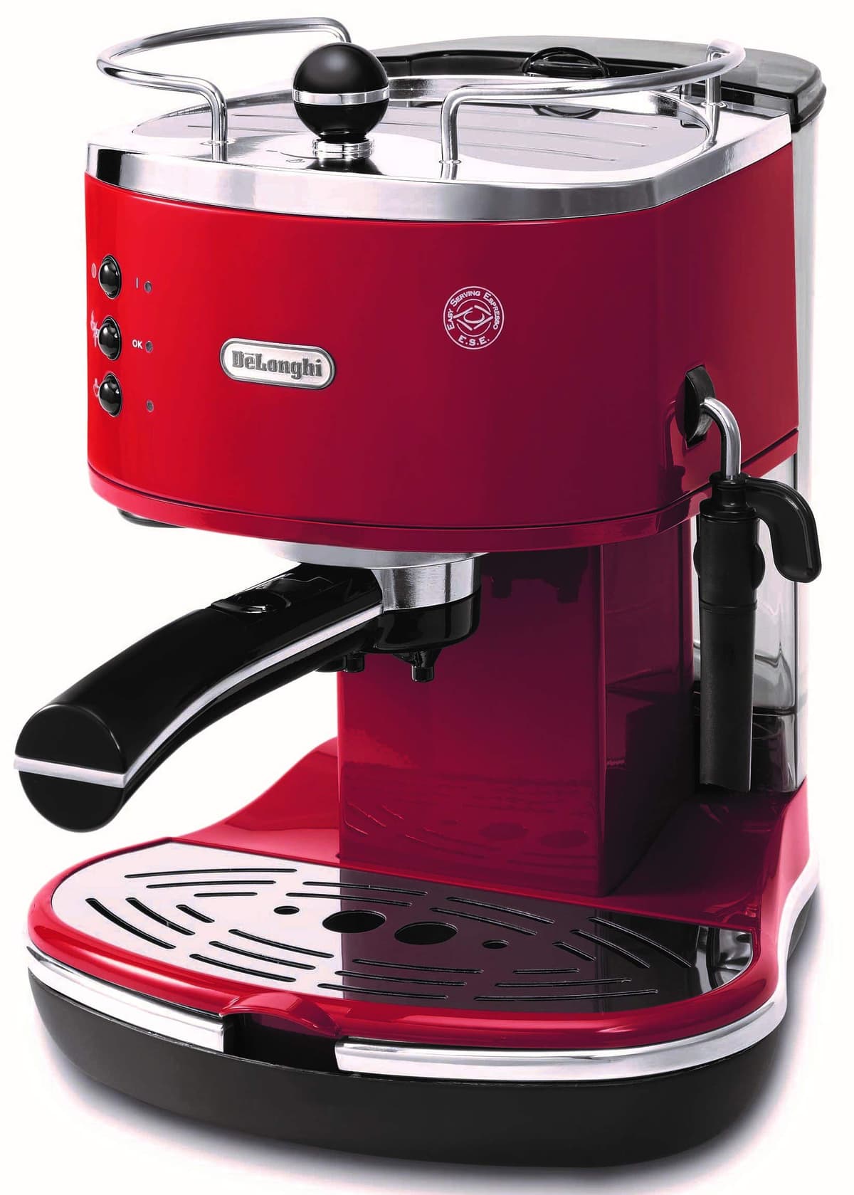 De'Longhi ECO310R Cafetera Espresso Semiautomática, 15 bar, Roja
