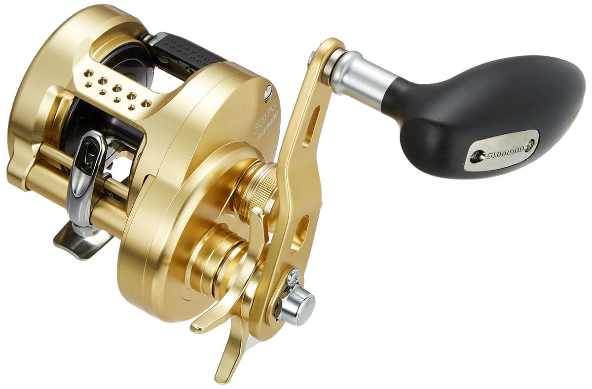 Shimano Conquest 301PG Carrete Baitcasting Left Handle para pesca offshore 03593