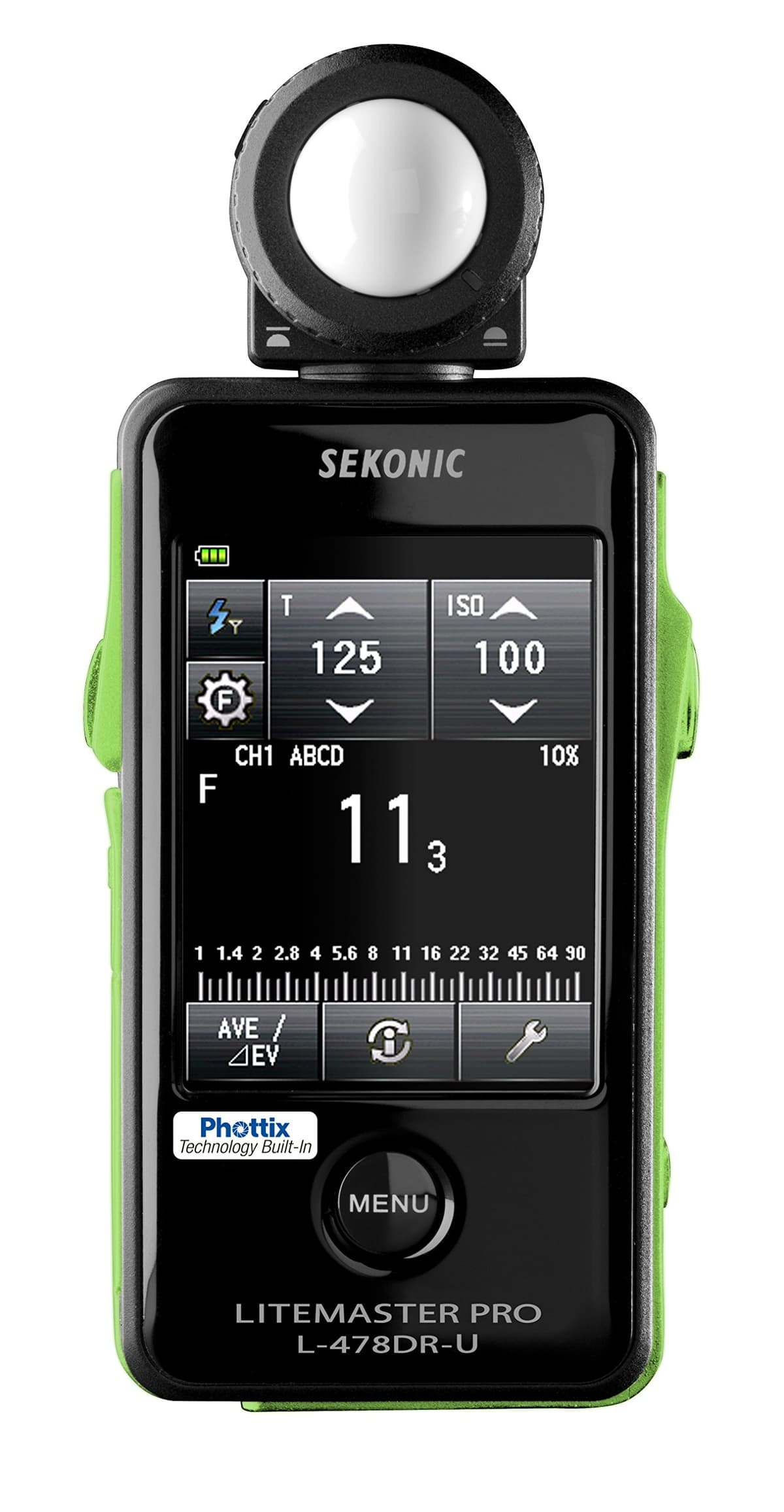 Fotómetro Sekonic L-478DR-U-PX con garantía exclusiva de 3 años 401-476