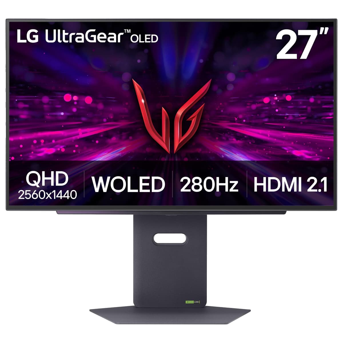 LG 27GX700A-B 27” Ultragear OLED QHD 280Hz, 0.03ms, G-Sync/FreeSync, HDMI 2.1 27GX700A-B.AUS