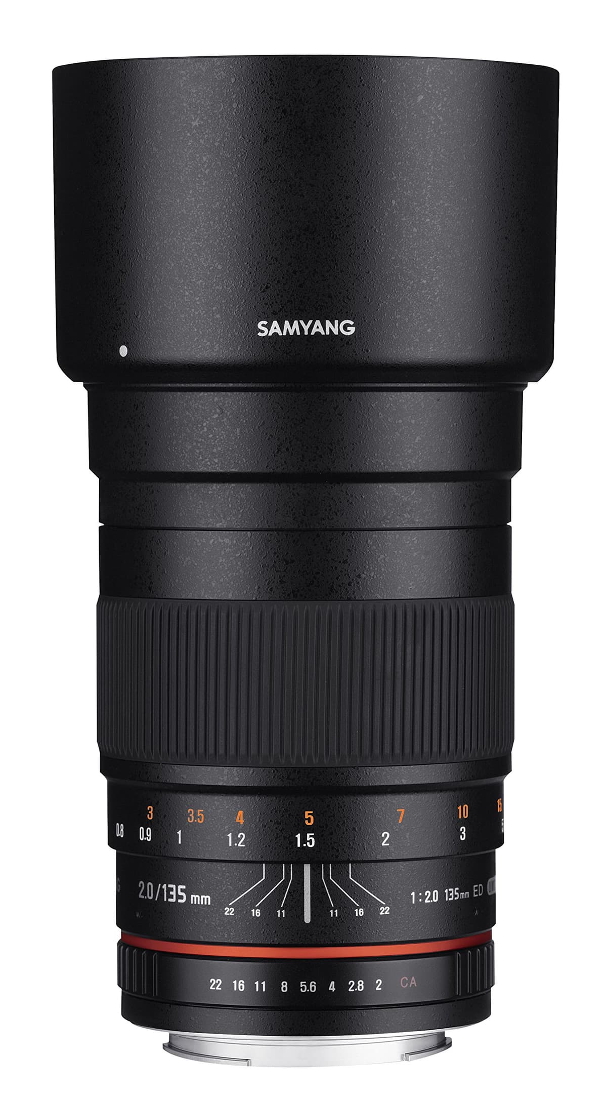 Samyang 135mm f/2.0 ED UMC Teleobjetivo para Pentax (Full Frame) SY135M-P