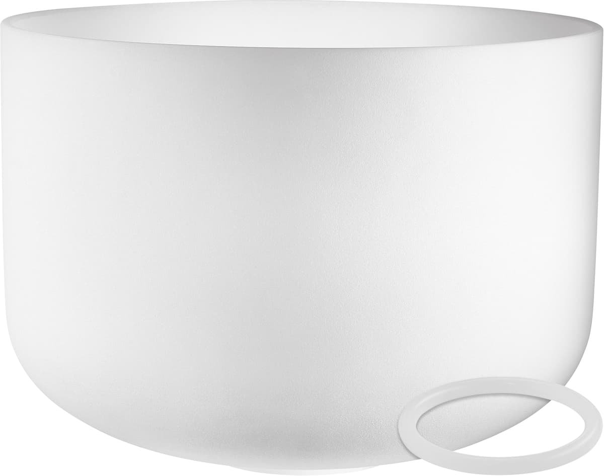 Meinl Sonic Energy Cuenco de Cuarzo Cristal 16" Nota E3 432 Hz para Meditación y Terapia de Sonido CSB16E3