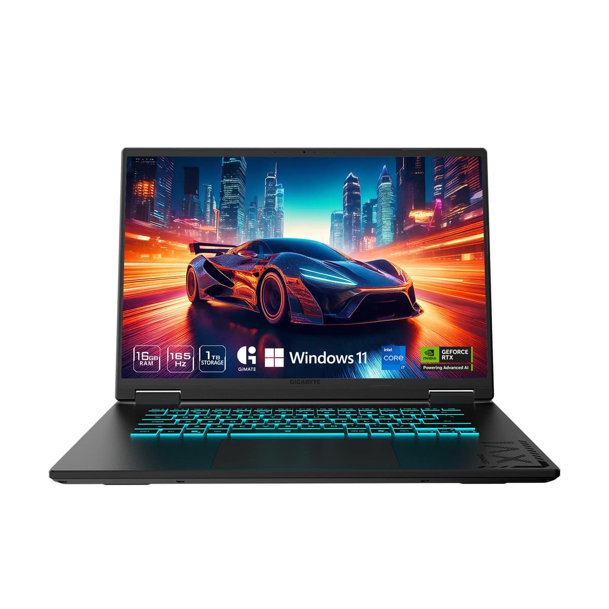 GIGABYTE GAMING A16 - 165Hz WUXGA, RTX 5070, Intel i7-13620H, 1TB SSD, 32GB DDR5, Windows 11 GAMING A16 CWHI3US864SH