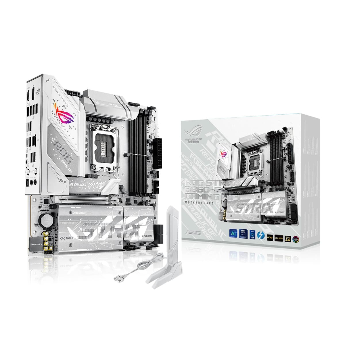 Asus Repuesto ROG Strix B860-G Gaming WiFi Intel B860 LGA 1851 (Socket V1) Micro ATX 90MB1JF0-M0EAY0
