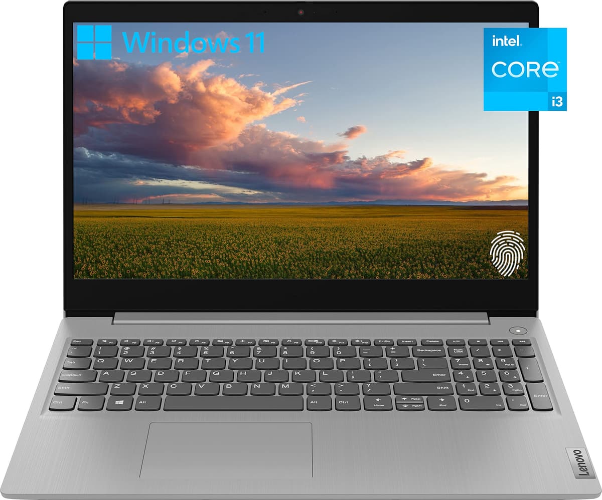 Lenovo Ideapad 3 Portátil, pantalla FHD de 15.6", Intel Core i3-1115G4 de 11.ª generación, 20 GB de RAM, SSD PCIe de 1 TB, cámara web, HDMI, Wi-Fi, lector de huellas, Bluetooth, Windows 11 Home, gris platino 81X8