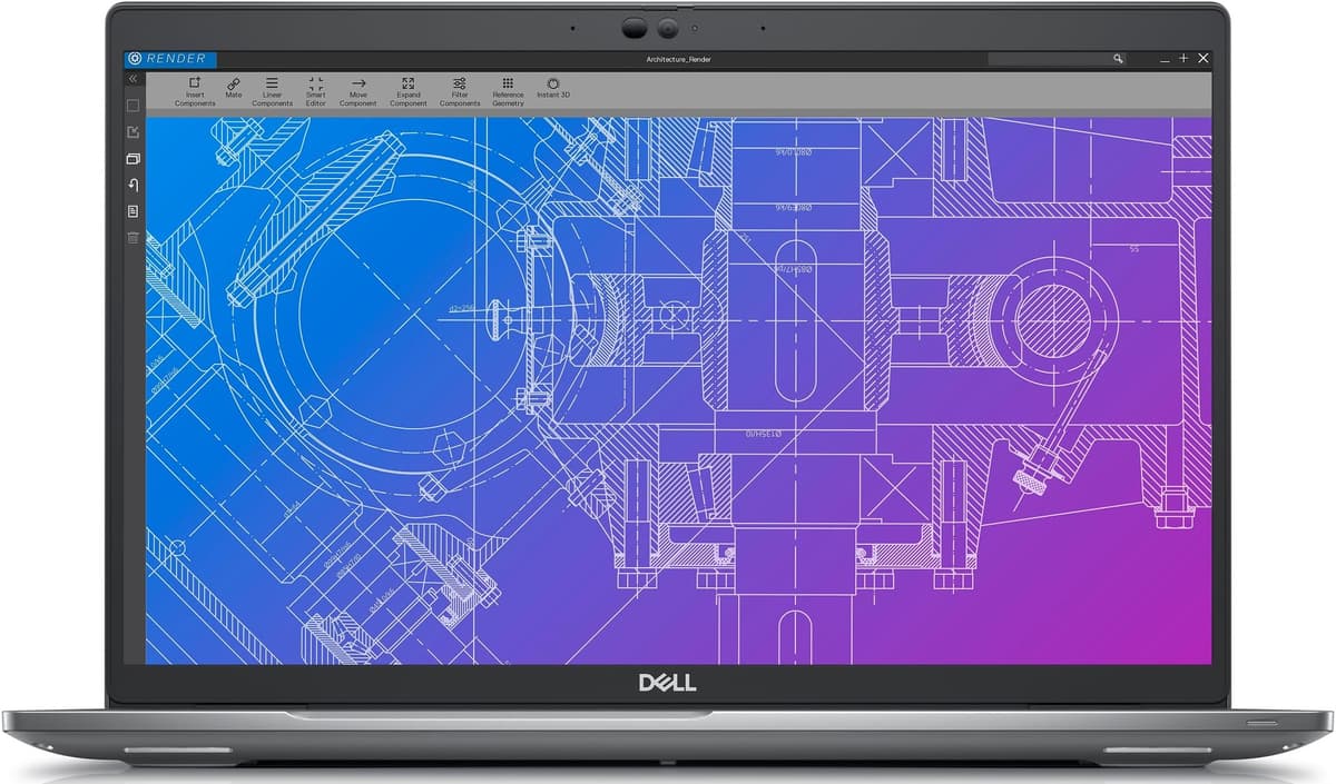 Estación de trabajo móvil Dell Precision 3570, portátil de negocios 15.6" FHD (1920×1080), Intel Core i5-1250 de 12.ª generación, 16 GB RAM, 512 GB SSD, teclado retroiluminado, Windows 11 Pro (reacondicionado)