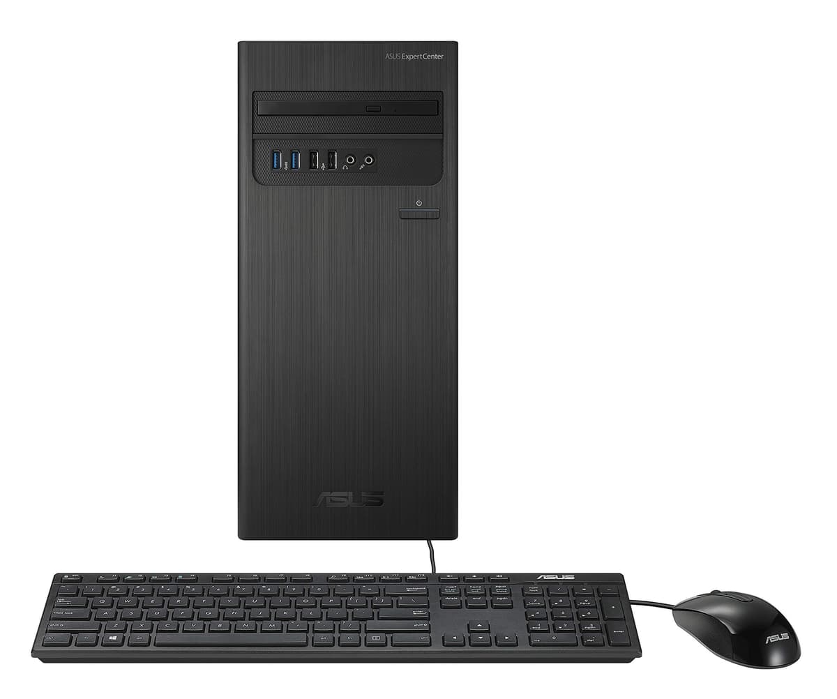 ASUS D340MC Desktop PC - Intel Core i5-8400, 8GB DDR4, 512GB PCIe SSD, Windows 10 Home 90PF01C1-M43880