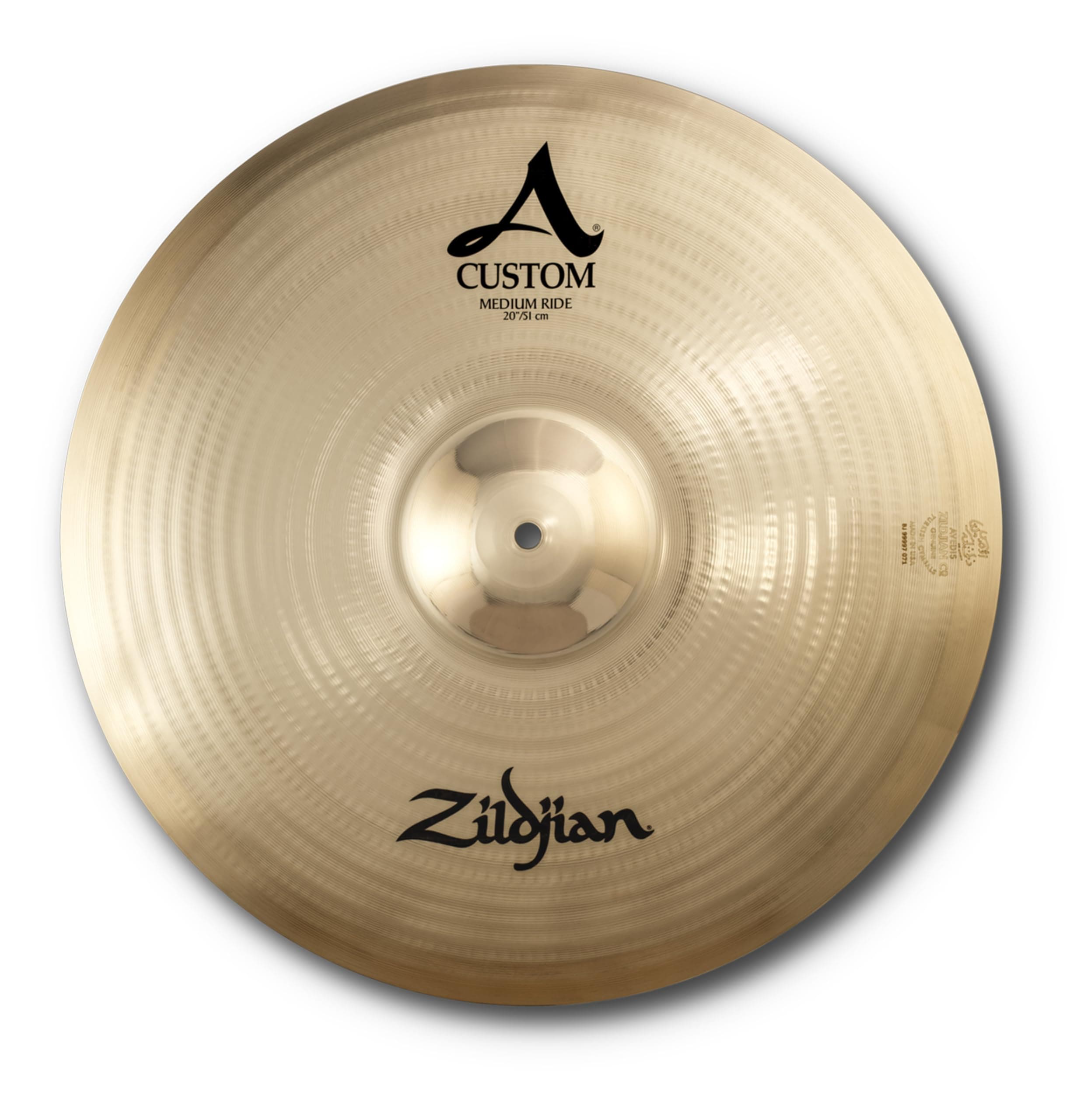 Avedis Zildjian Company Platillo Ride Medio A Custom - 20 Pulgadas A20519