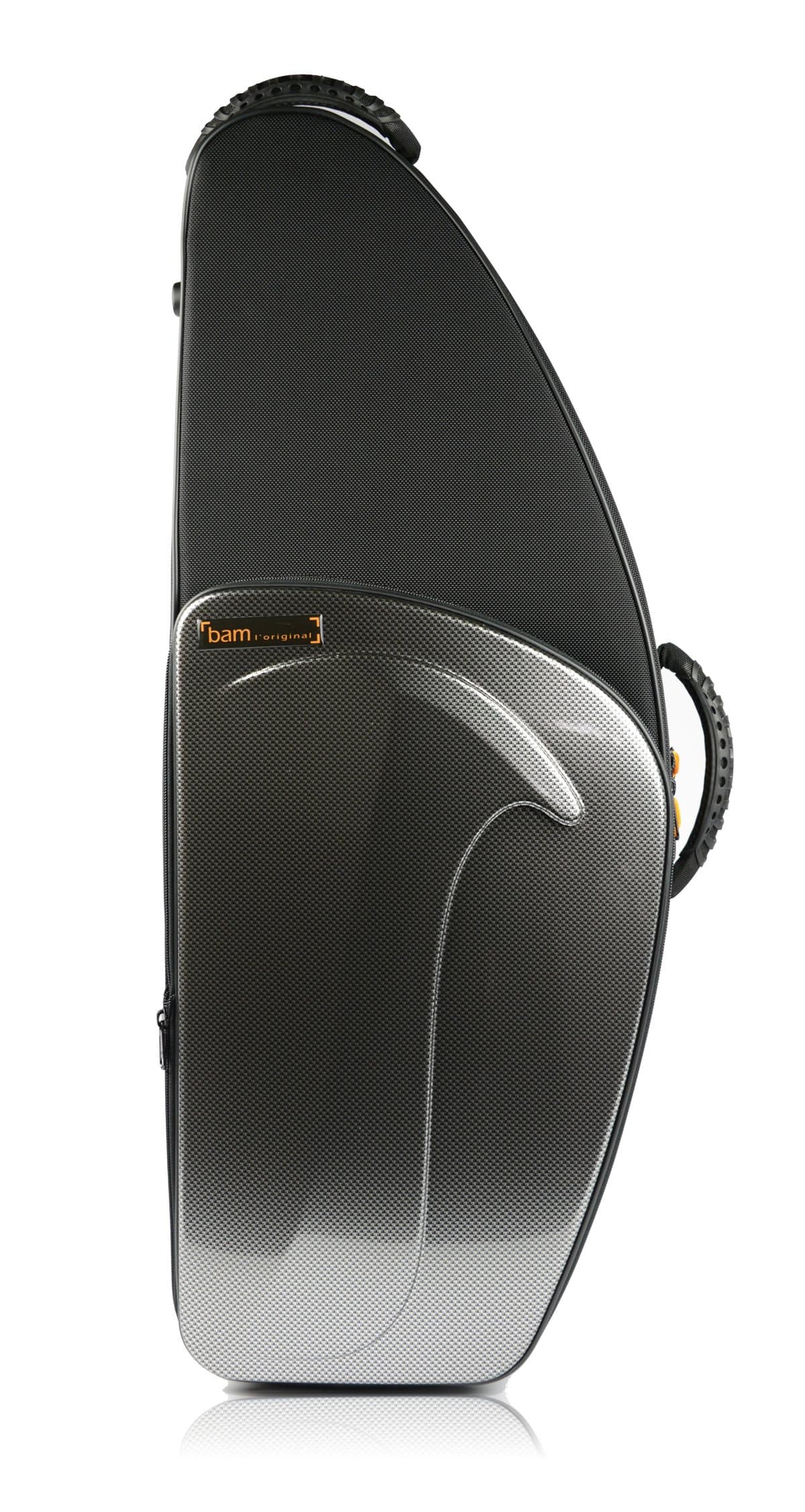 Bam Bam! TREK3022SSC Nuevo estuche de trekking para saxofón tenor Carbono plateado
