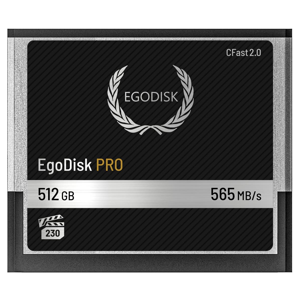 EgoDisk PRO 512GB Tarjeta CFast 2.0 - (BLACKMAGIC URSA Mini | BMPCC Pocket | 4K • 4.6K • 6K | Canon • XC10 • XC15 • 1DX MARK II • C200 • C300 | HASSELBLAD H6D-50C • H6D-100C) - Garantía 3 Años