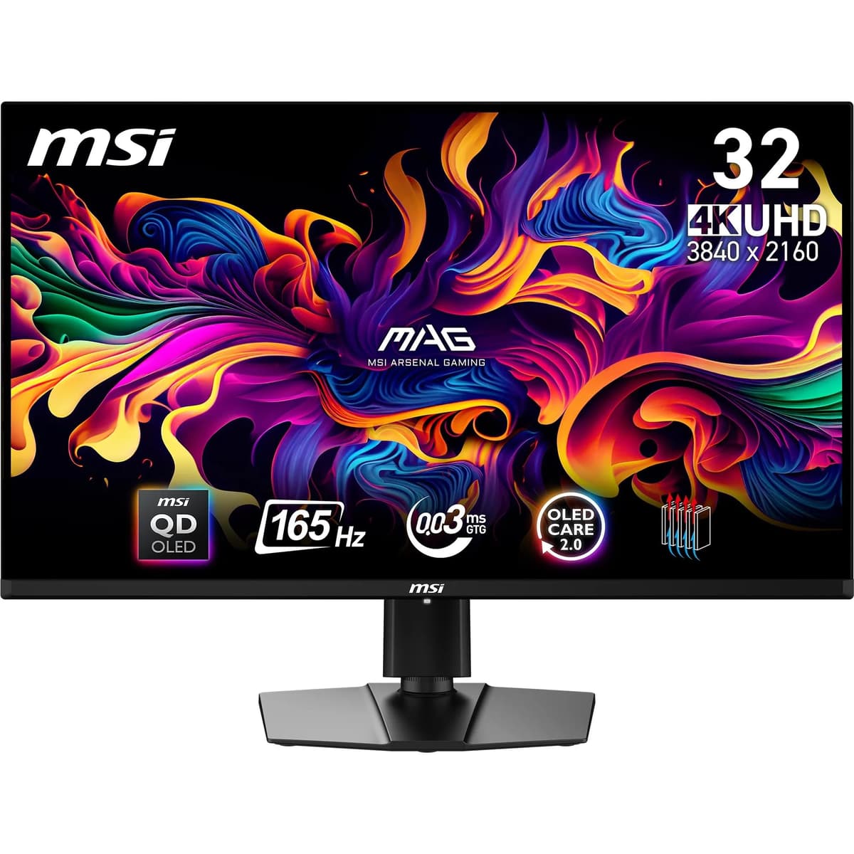 MSI MAG 321UP QD-OLED 31.5" 4K 165Hz, QD-OLED
