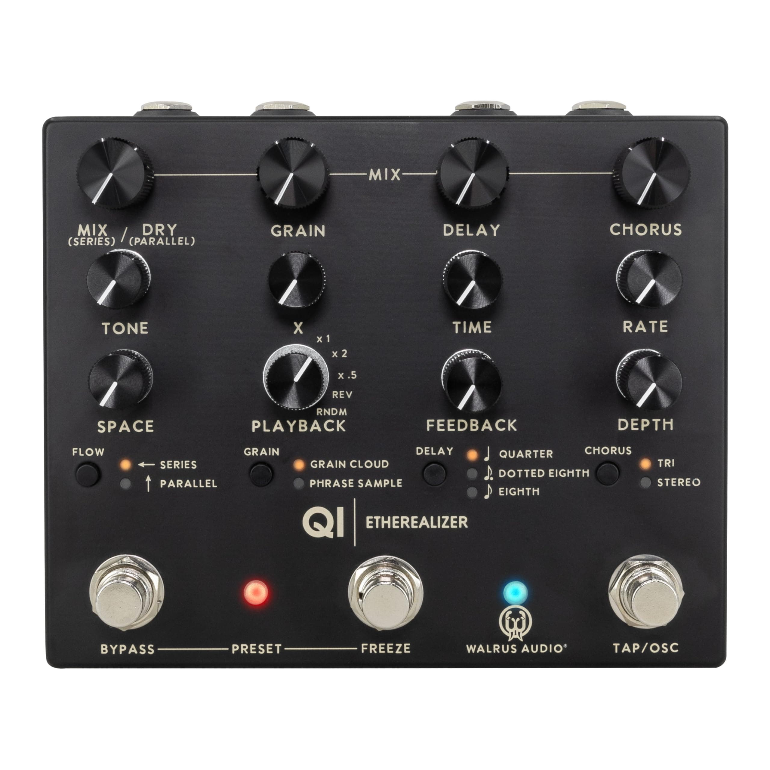 Walrus Audio Qi Etherealizer, Negro WAL-QIET #BK