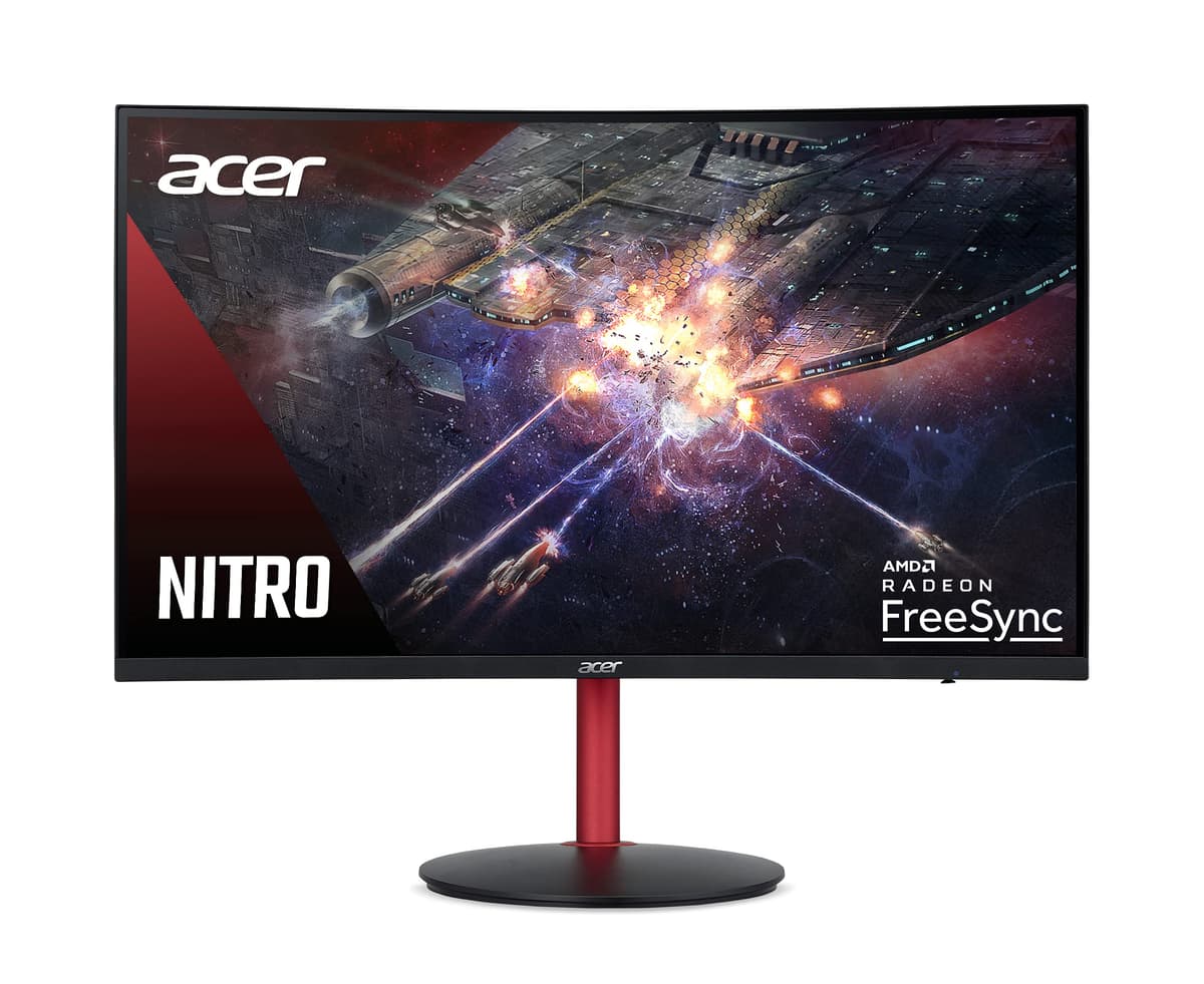 Acer Nitro XZ272 27" Curvo Full HD 165Hz, FreeSync, DisplayHDR400 XZ272 Sbmiiphx