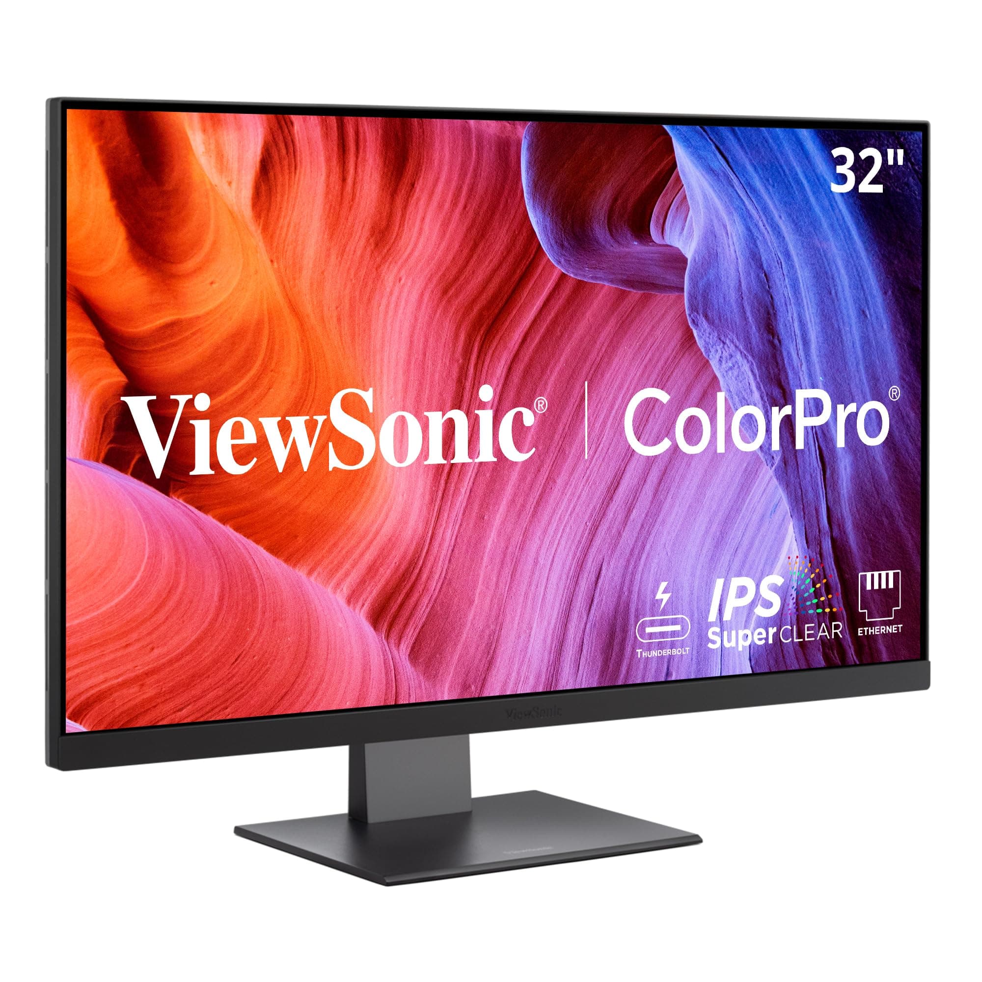 ViewSonic VP3276T-4K Monitor 32" 4K IPS con Thunderbolt 4, Docking y Pantone Validado
