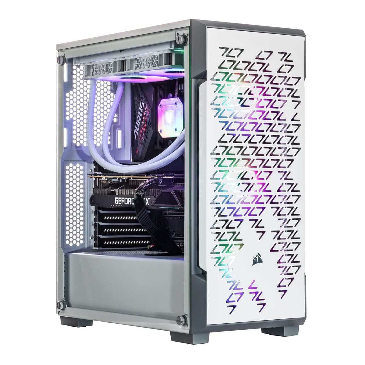Velztorm Ferrux II CTO Blanco (i9-12900K, RTX 3070 8GB, 16GB, 1TB SSD + 2TB HDD, Win 11 Pro) VELZ0072-3070-231807