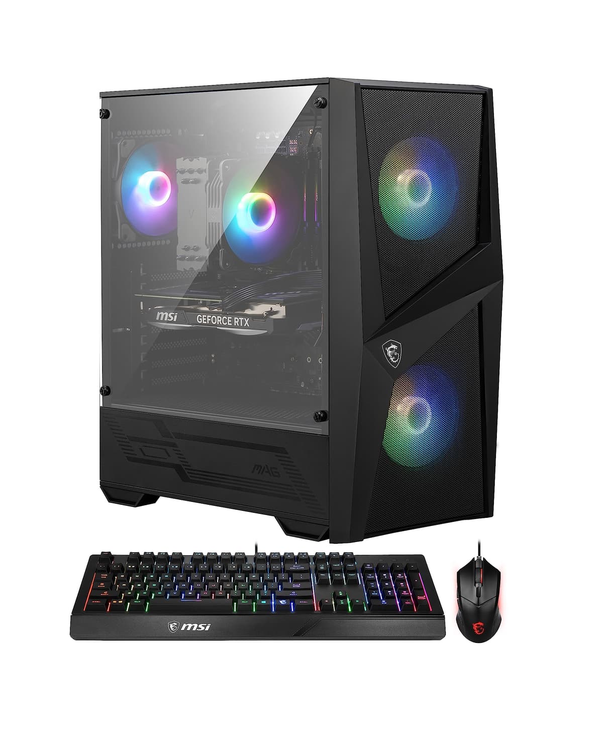 MSI Codex R Gaming Desktop con Intel i5-13400F, RTX 4060, 32GB DDR5 y 2TB NVMe, Windows 11 Pro CODR13NUC068