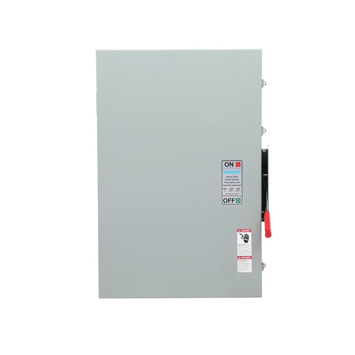 SIEMENS HNF366JA Interruptor de Seguridad No Fusible 3 polos 600V 600 Amp Tipo 12 De Servicio Pesado