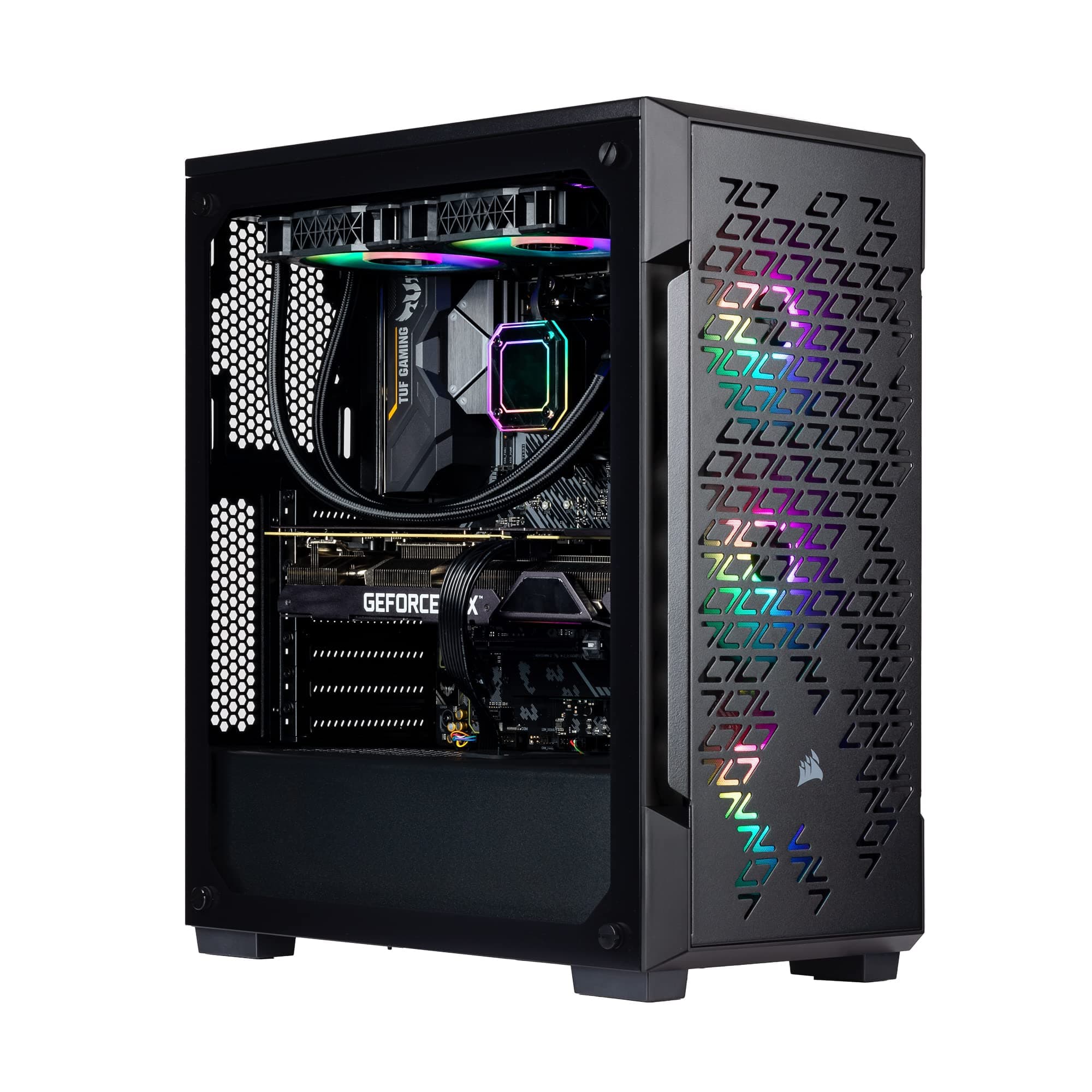 Velztorm Ferrux Gaming PC Desktop Ryzen 9-5900X, GTX 1050 Ti, 64GB RAM, 1TB PCIe SSD + 2TB HDD, Win 10 Home VELZ0010-10502-214347