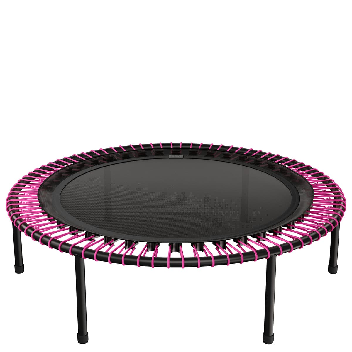 bellicon 39" Fitness Trampoline (Pink) con patas roscadas y suspensión de gomas hasta 330 lbs (Extra Strong)