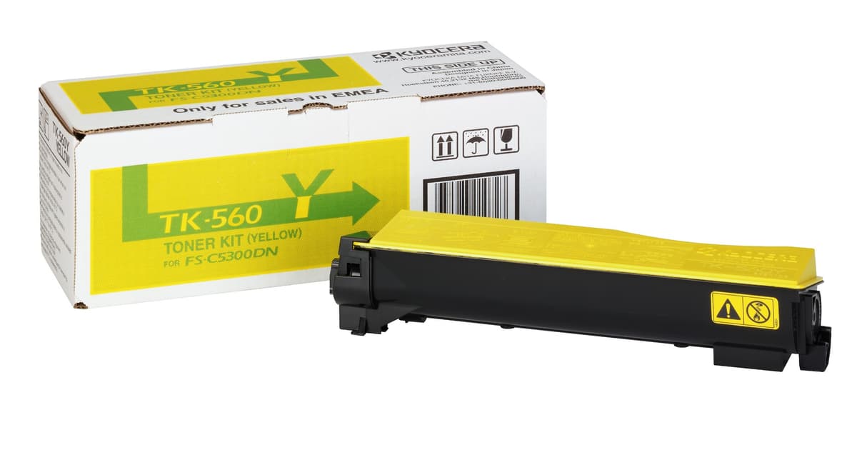 Kyocera 1T02HNAEU0 Toner amarillo original - Rendimiento aprox. 10,000 páginas