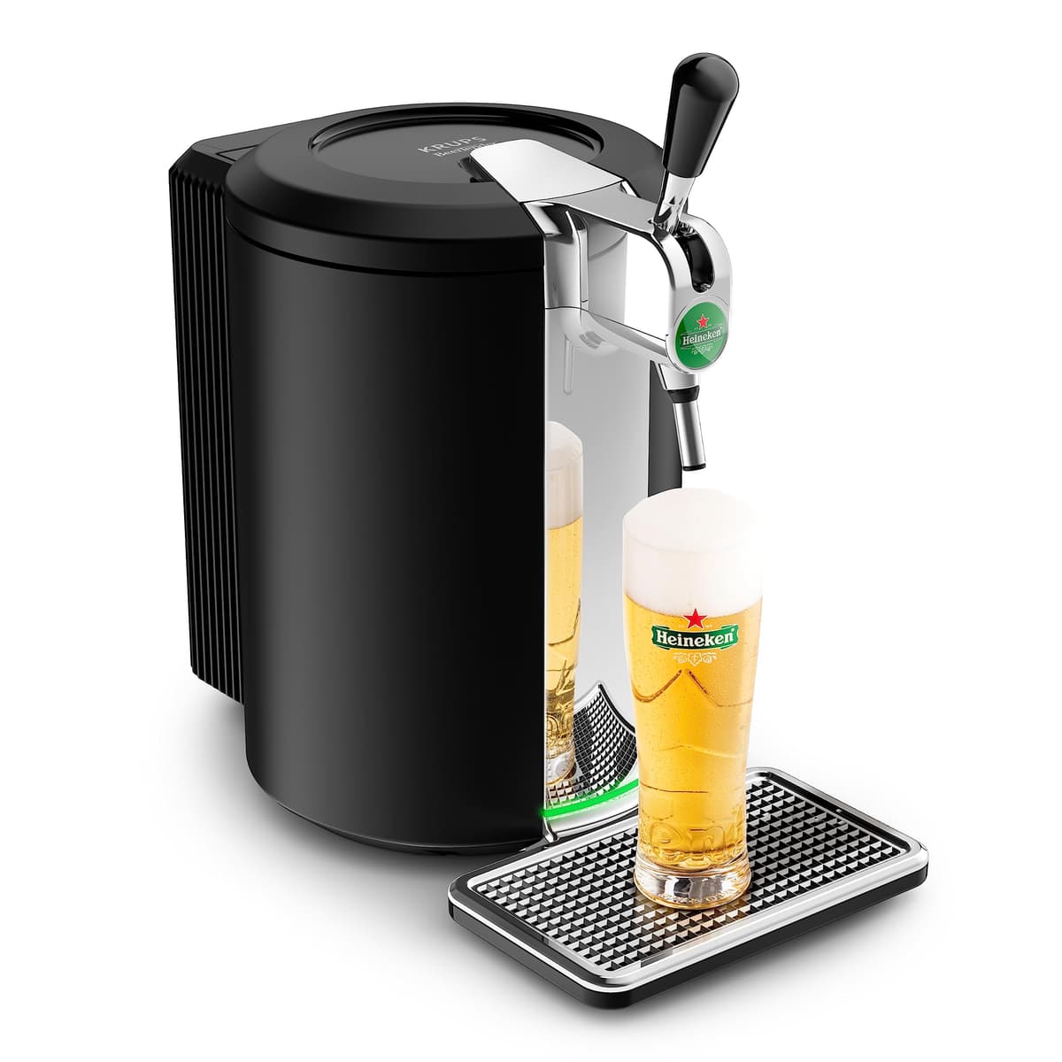 Krups Beertender VB450E10 dispensador de cerveza, compatible con barriles de 5 L