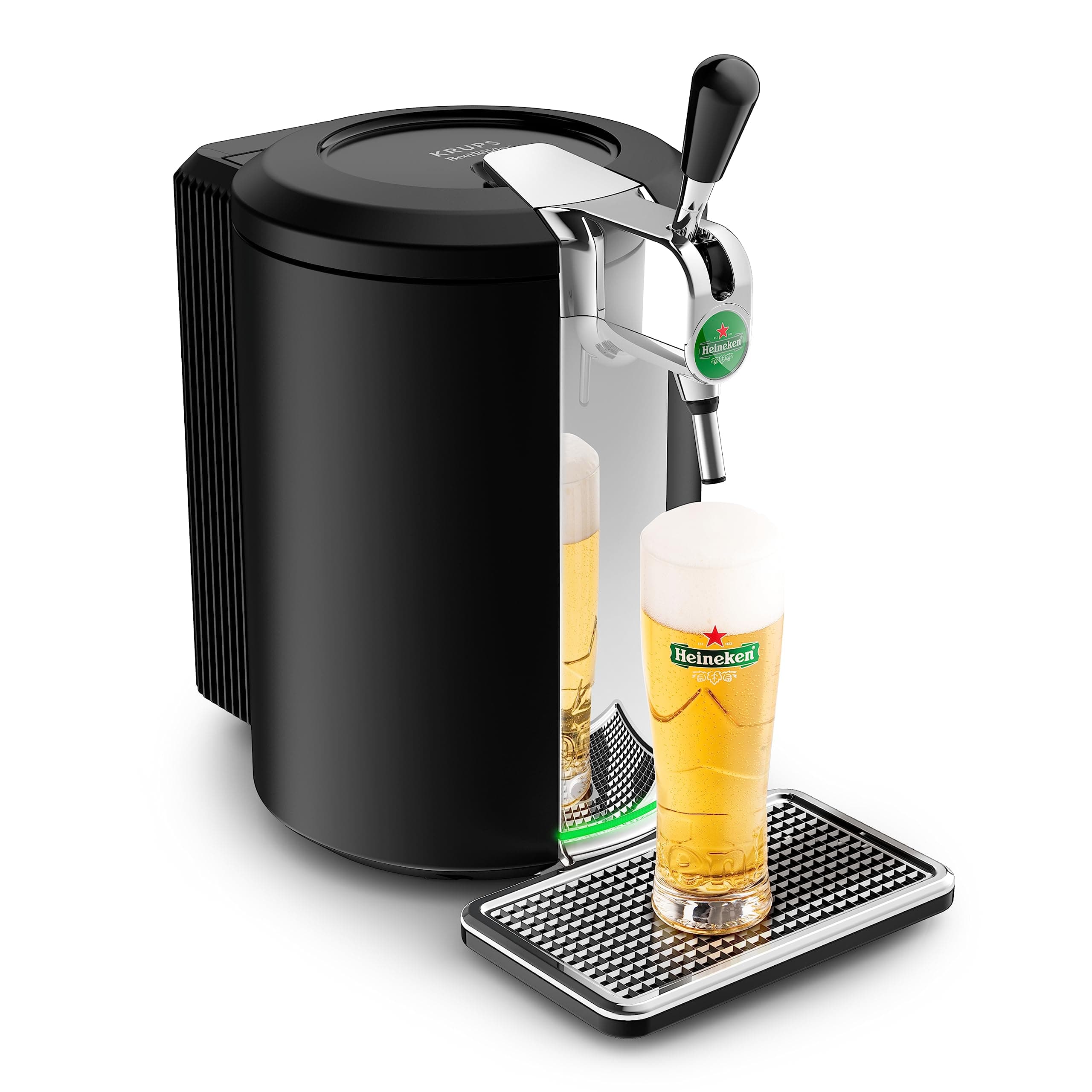Krups Beertender VB450E10 dispensador de cerveza, compatible con barriles de 5 L