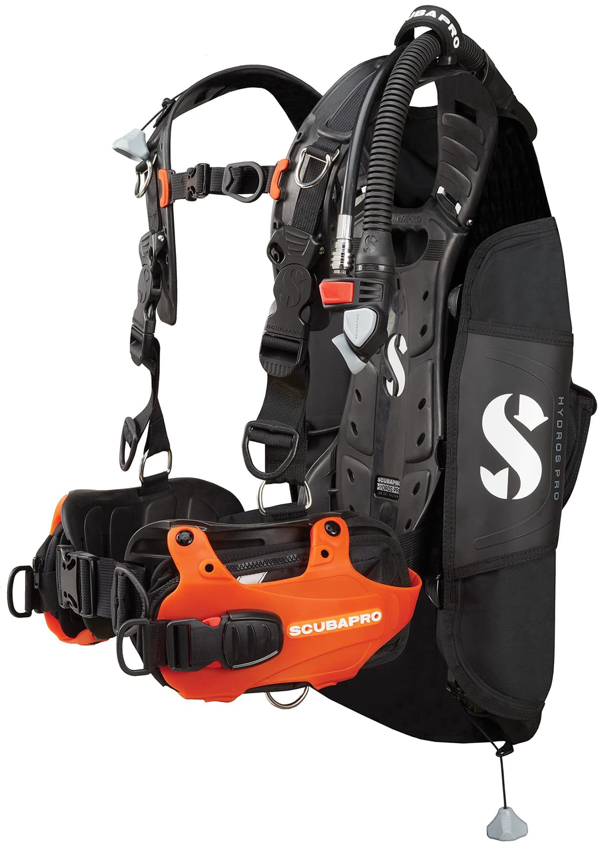 SCUBAPRO Hydros Pro BCD para hombre con BPI, Naranja, XL/2X SPRO-21.730.500-ORANGE