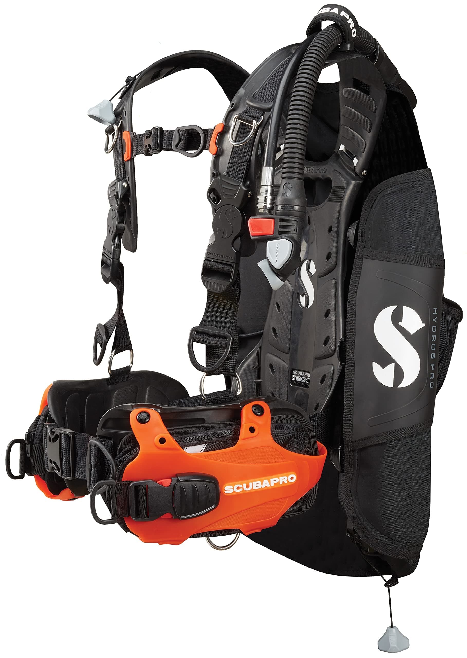 SCUBAPRO Hydros Pro BCD para Hombre con BPI, Naranja, Small SPRO-21.730.200-ORANGE