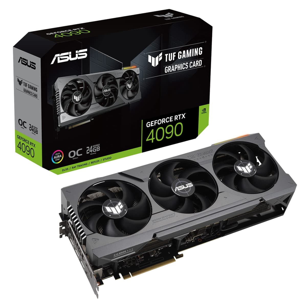 ASUS TUF Gaming GeForce RTX 4090 OC Edition 24GB GDDR6X Tarjeta de Video 90YV0IE0-M0NA00