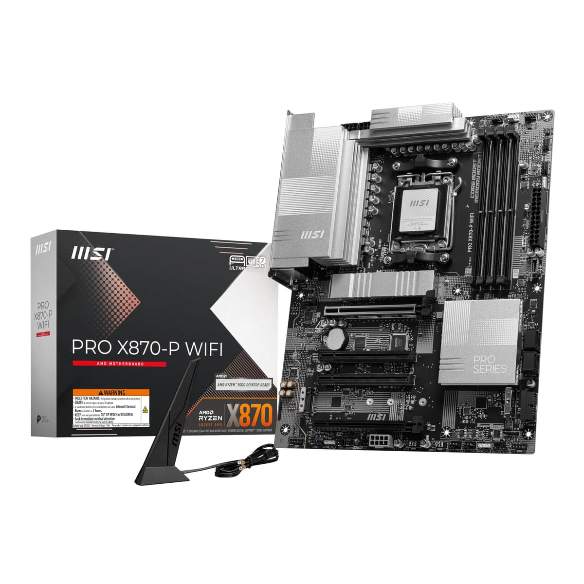 MSI PRO X870-P WiFi X870 Chipset Placa Madre ATX MB6591