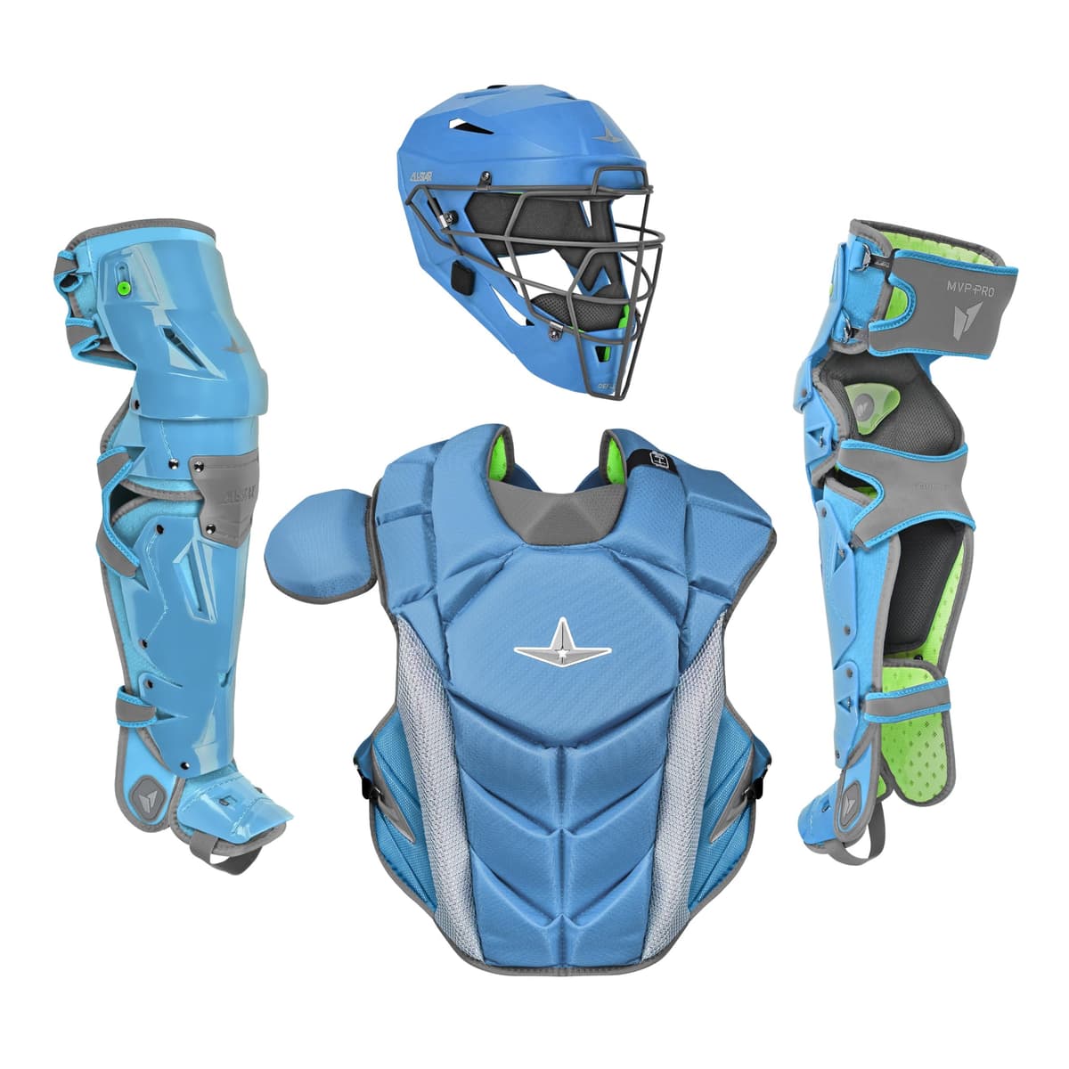 Kit de receptor para adultos ALL STAR MVP-PRO, NOCSAE 020AL107 LBGP