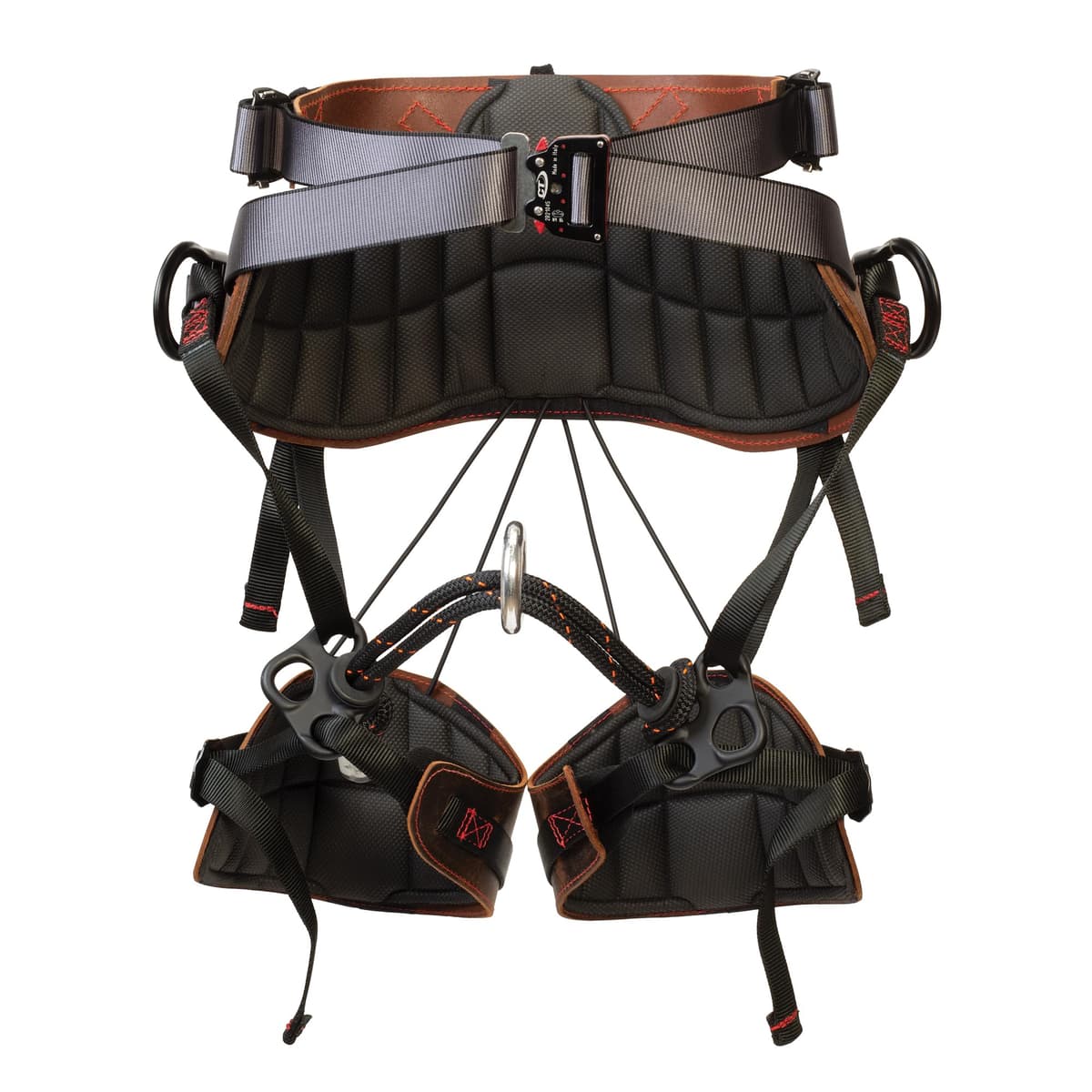 WEAVER ARBORIST Denali Arnés de Silla en Cuero Water Buffalo, Ajustable, Talla Única 08-01100-A1