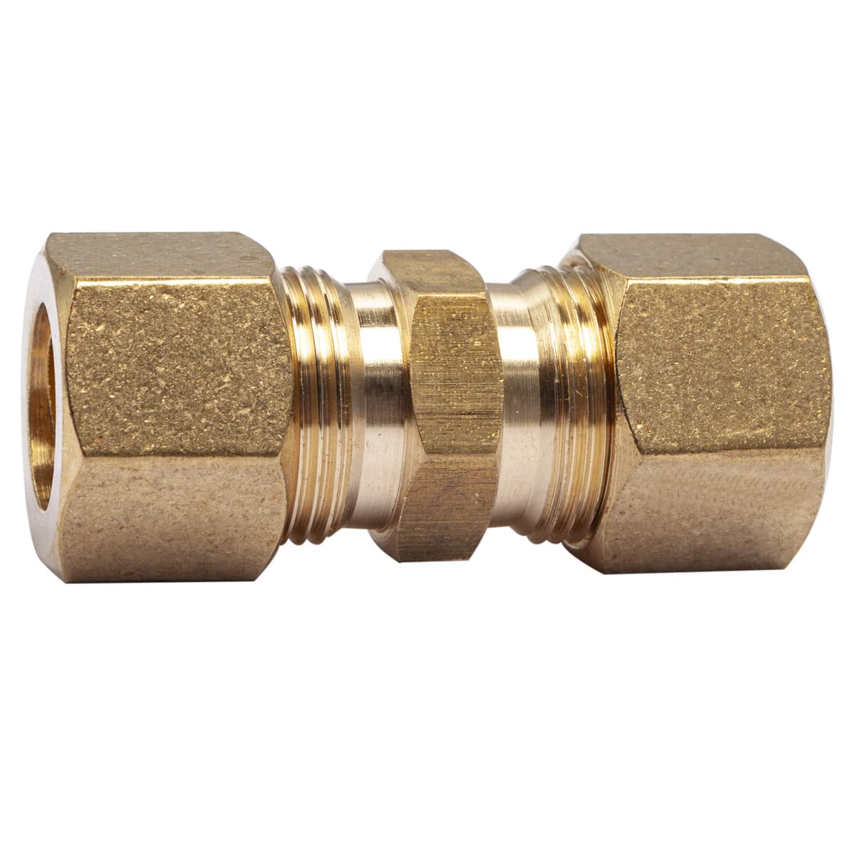 LTWFITTING Unión de Compresión 7/16" OD, latón (Pack de 200) HF627200