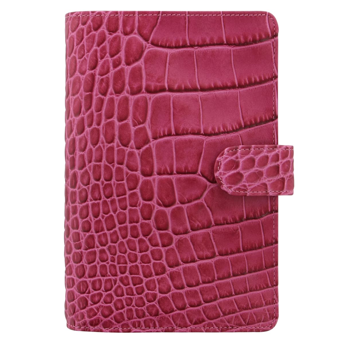 Filofax Personal Compact Classic Croc Organizador - Fucsia 25-026077