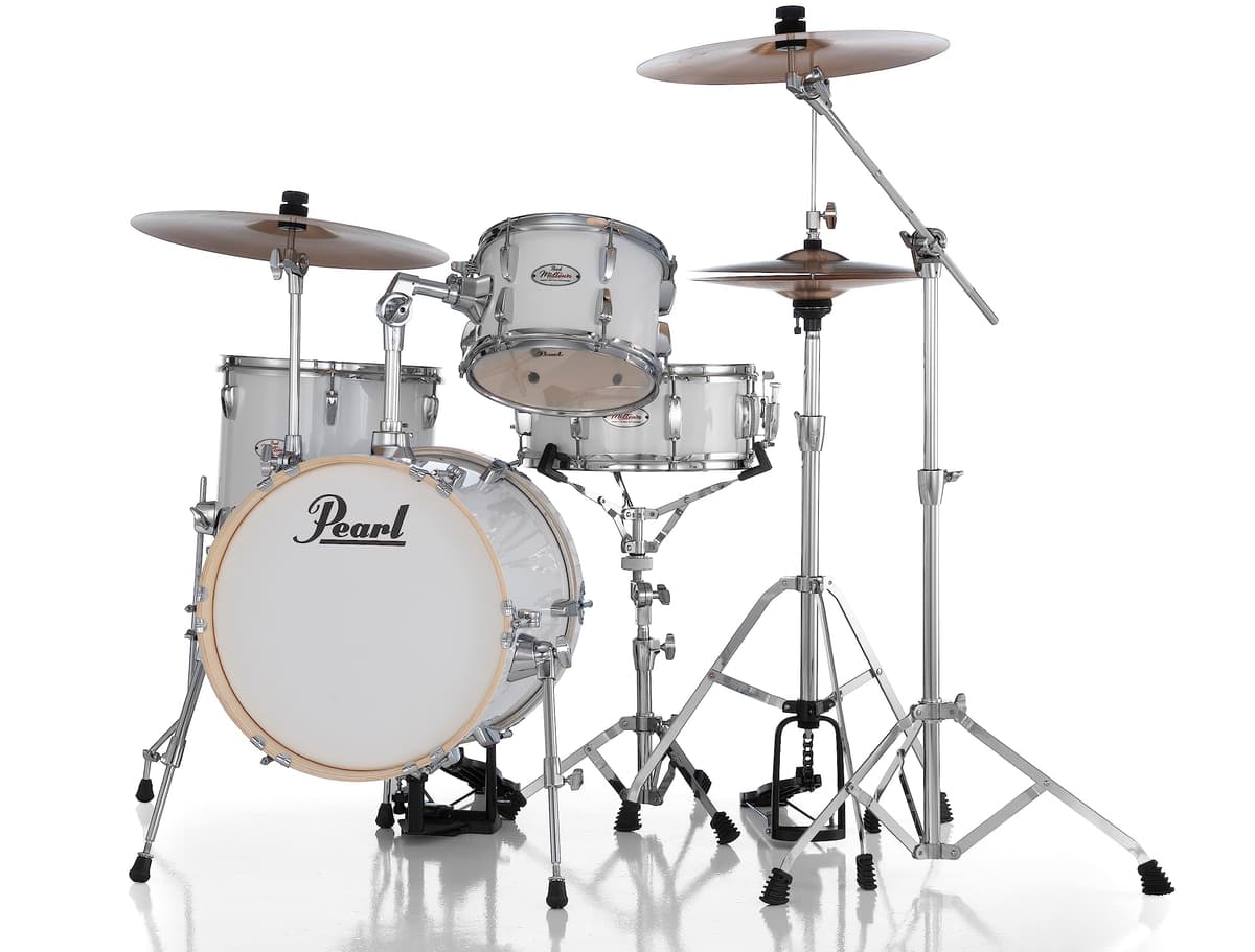 Pearl Midtown Kit de Batería 4 piezas Pure White (MT564/C33)